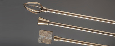 Accessories for Wooden Curtain Rods