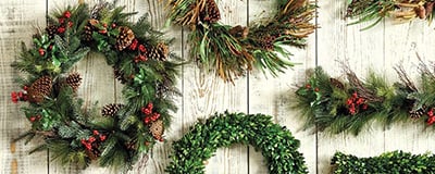 Decorating Wreaths