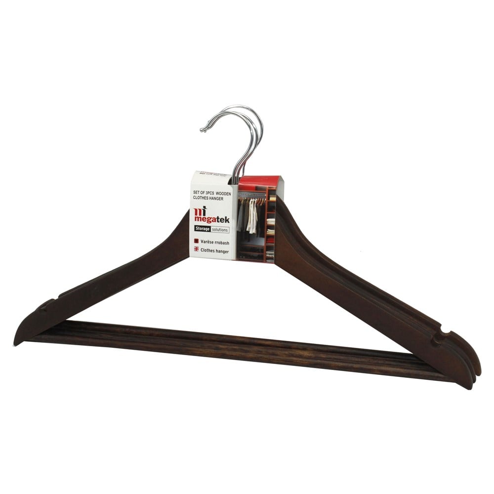 1pc Practical Wooden Adult Clothes Hangers Wood Trouse /Coat /Suit Hanger NEW 