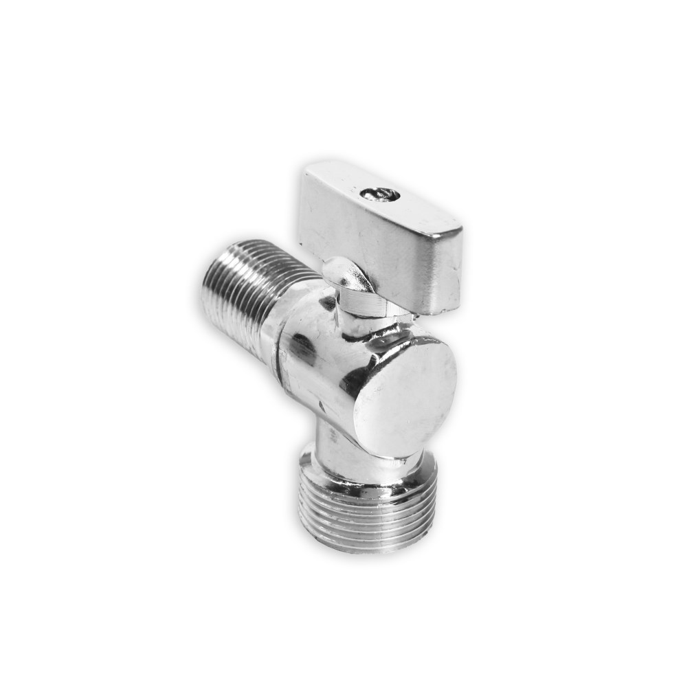 BRASS ANGLE BALL VALVE FOR WASHING MACHINE 1/2 X3/4 Megat