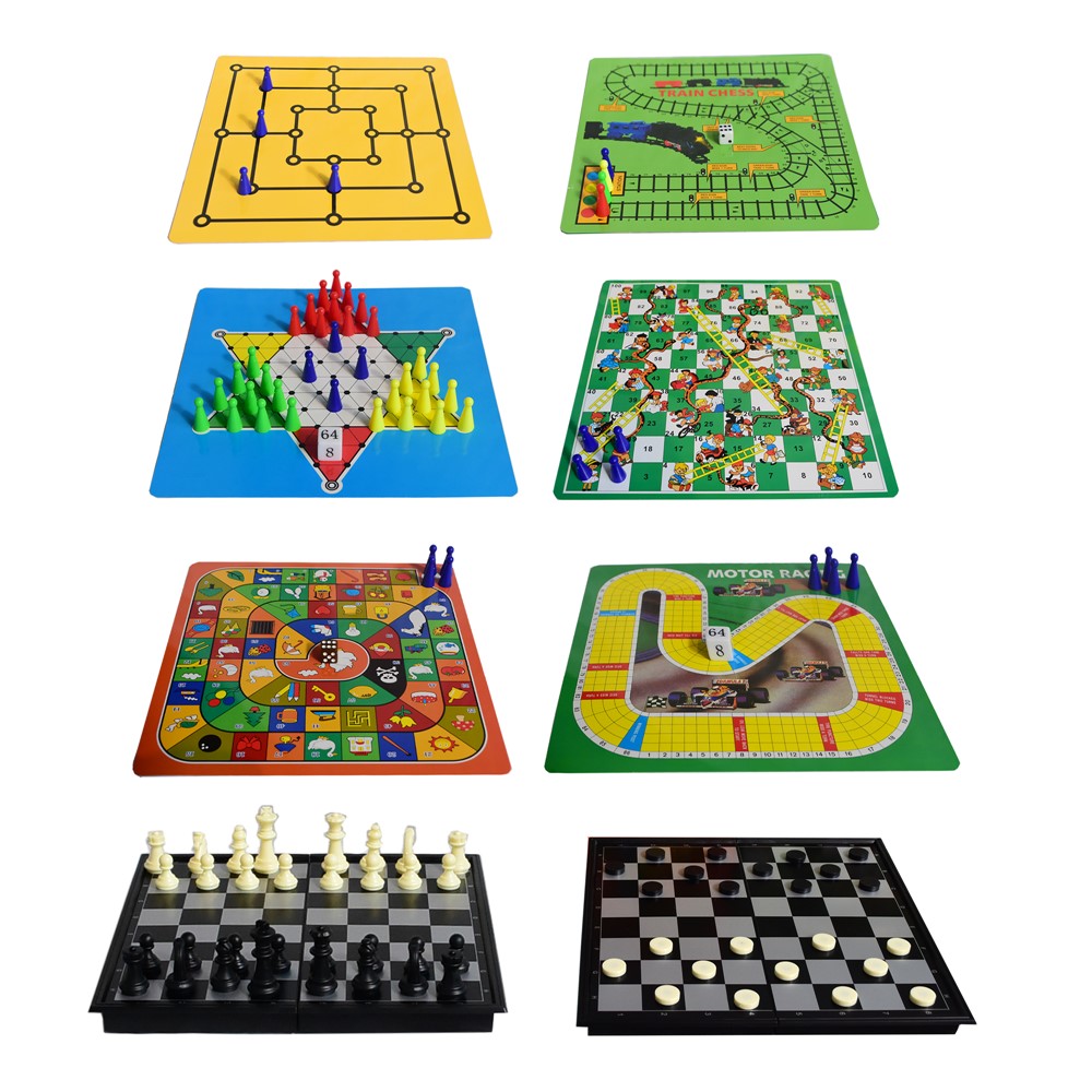 Fun game 10 in 1, Chess, Cheeckers, Backammon, Ludo, Snake g