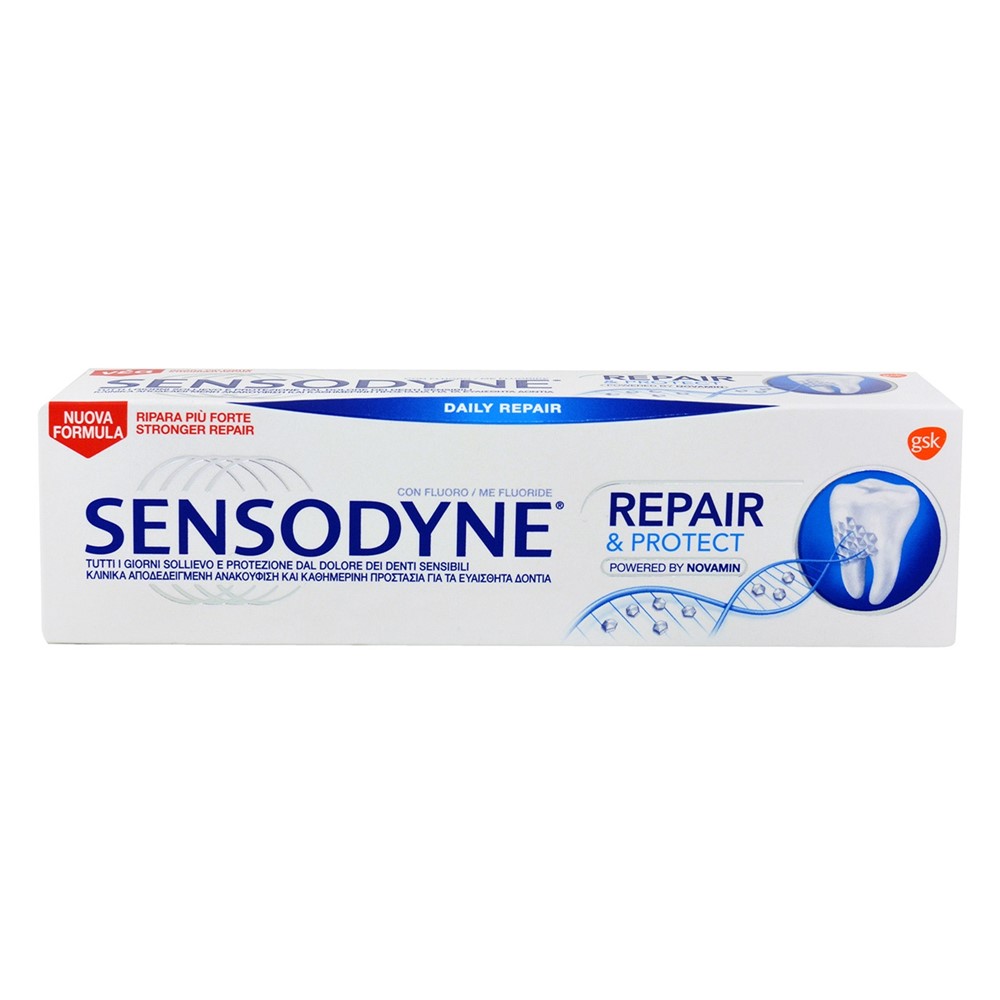 Toothpaste for repair and protection, for sensitive teeth, S
