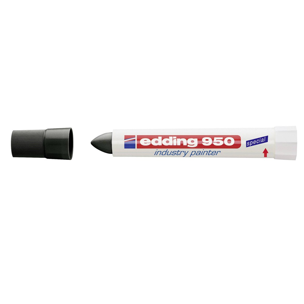 Edding 950 Solid Industry Paint Marker for Permanent marking Metal Wood Pack 5 