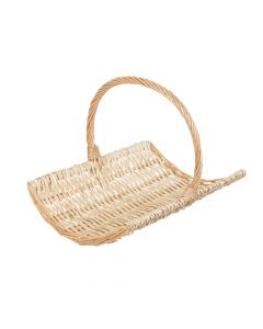 Wicker basket, Eve, S, natural, 40x35xH33 cm