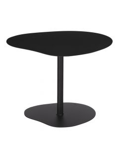 Tavolinë anësore, M, metalike, e zezë, 55x41xH40 cm