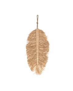 Dekorues muri, Oasis, S, rafia, natyrale, 24xH50 cm