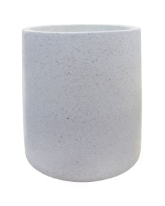 Flower pot, M, concrete, white, 65x65xH70cm