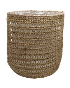 Kosh për lule, L, kashtë, Natyrale