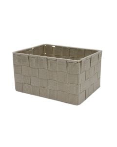 Kosh magazinimi, S, najlon, bezhë, 20x15xH12 cm