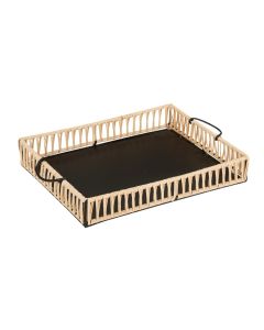 Tabaka dekoruese, Cosy, ratan/çelik, floriri/e zezë, S