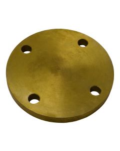 Flange 2-1/2 " PN 10 steel with 4 holes blind (DN 65)