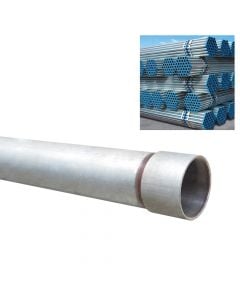 4" x 4.00mm, ERW Hot Dipped Galvanized Mild Steel Tubes as per BS 1387 of 1985