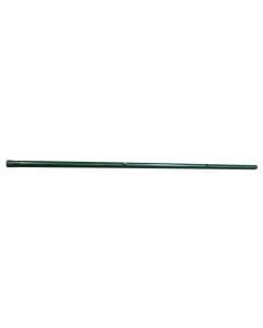 Garden perimeter pole, green, metal, 38x1750 mm