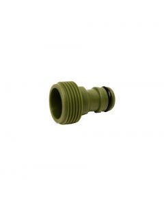 Bashkues rubinet-tub, polipropilen, jeshile, M3/4''(19mm)