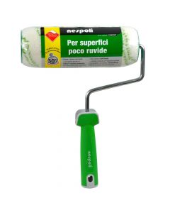 Paint rolls with handle , for universal paitns and
tough surfaces Size:18cm