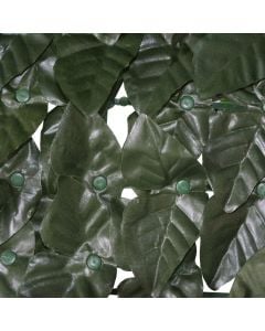 Decorative fence, with artificial leaves, 150x300 cm