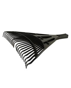 Garden rake, plastic, 22 teeth