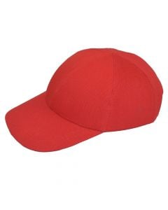 Working hats, polyester/ ABS, red