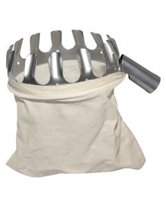 Fruits collector, metal/poliester, 15 cm