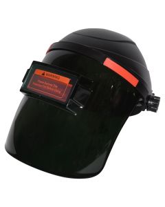 Automatc light mask, PE/mirror, orange/black , 20cm*22cm