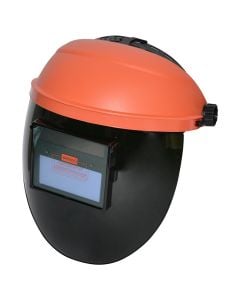 Automatc light mask, PE/mirror, orange, 23cm*21cm