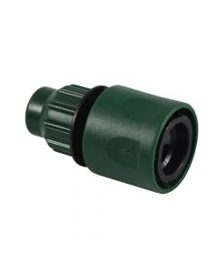 Connector f/coil hose, polypropylene, 9 mm
