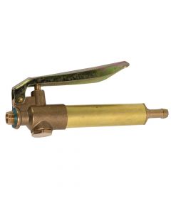 Spray grip handle, bronze, 16 cm