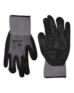 Gloves brixo rocky nylon-spandex / nitr.spuntinato xl