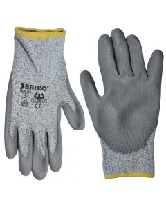Gloves brixo rocky cotton / pu m