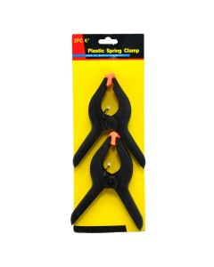 Clamp with clasp 2 pieces, stainless steel, 6 "