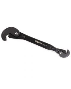 Self-locking wrench with automatic take-up device for hexagons, steel ,  8 to 32 mm