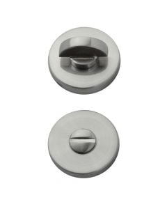 Toilet door handle, stainless-steel, 53 mm