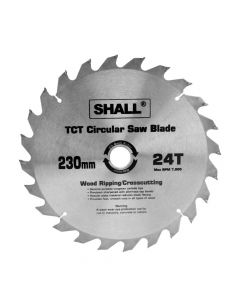 Disk druri, Shall, 230x1.8x25.4-22.2 mm