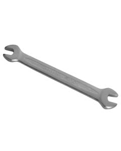 Double open end wrench, carbon-steel, 6×7 mm
