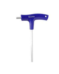 T-type allen key, plastic/steel, 8 mm