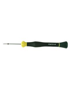 Screwdriver (-) with magnets, FORCE, steel / rubber, 0.8x40 mm