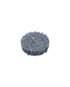 Scented candle, palm wax, blue, dia 4.5 cm, 6 piece