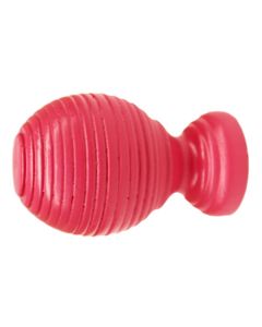 Curtain pole final, Size: Ø25 mm, Color: Pink, Material: Wood