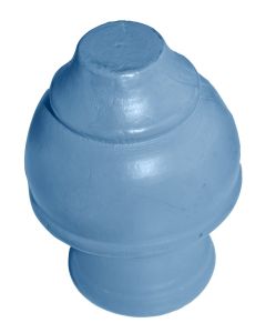 Finale per shufer perde, Permasa: Ø25mm, Ngjyra: Blu, Materiali: Dru