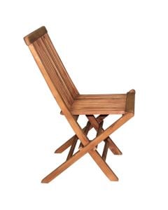 Folding chair,   teak,   natural,   46x59xH89 cm