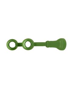 Curtain bracket green Dia:25mm