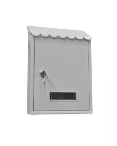 Kuti postare, celik e bardhe, 212 x 305 x 70 mm