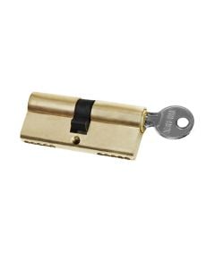 Door cylinder,bronze, 70 mm, 5 keys
