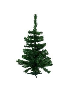 Decorative New Year Tree, Size:60cm, Density:130 branch, Color: Green, Material: PVC