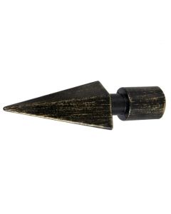 Curtain pole final, Size: D.20 mm, Color: Black-Gold, Material: Metallic