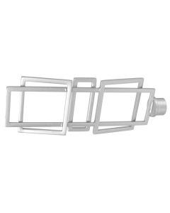 Curtain pole final, Size: D.20 mm, Color: Inox, Material: Metallic