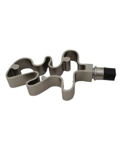 Curtain pole final, Size: D.20 mm, Color: Saten, Material: Metallic