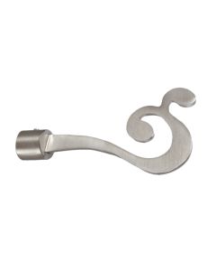 Finale per shufer perde, Permasa:  D.16 mm, Ngjyra: Nikel saten, Materiali: Metalik