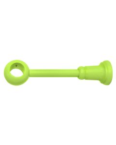 Curtain pole final, Size: D.28mm x 9-18cm, Color: Green lemon, Material: Wood