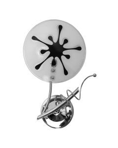 Wall lapm E14-1x40W/ 56x19xH27cm iron in nickel lamp body